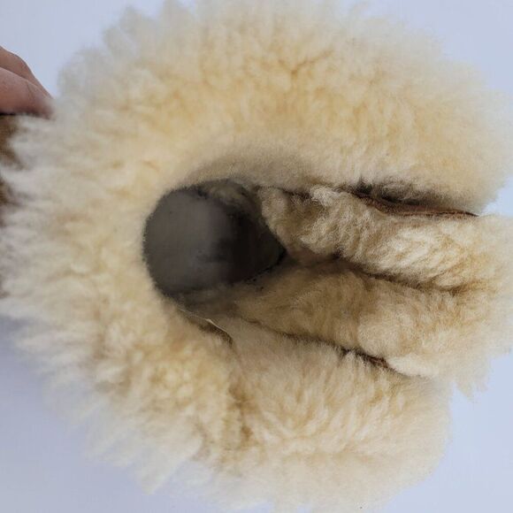 UGG Australia Bailey Bow II Leather Boots 8 Chestnut Shearling Lined 1016225 - Picture 12 of 14